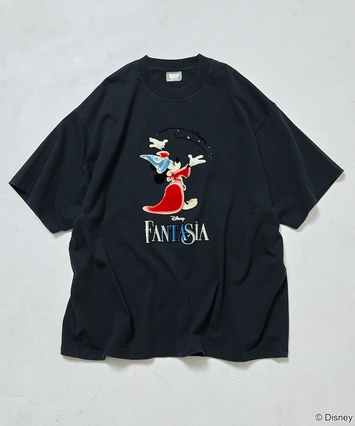 ヴィンテージライクに仕上げたFREAK’S STORE × Disney ファンタジア Teeが2025年 4月上旬 発売 (フリークスストア ディズニー ミッキーマウス MICKEY MOUSE)