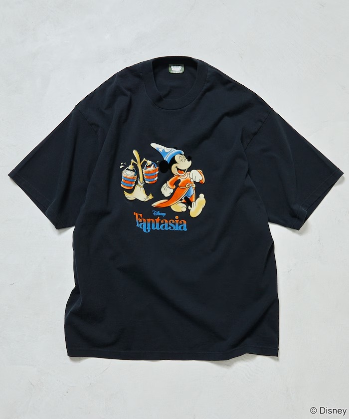 ヴィンテージライクに仕上げたFREAK’S STORE × Disney ファンタジア Teeが2025年 4月上旬 発売 (フリークスストア ディズニー ミッキーマウス MICKEY MOUSE)