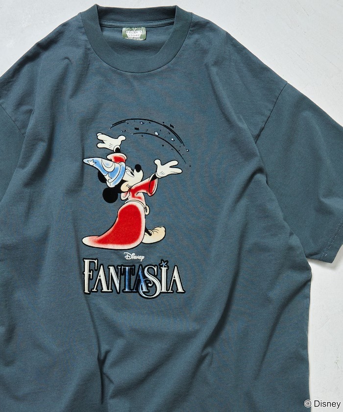 ヴィンテージライクに仕上げたFREAK’S STORE × Disney ファンタジア Teeが2025年 4月上旬 発売 (フリークスストア ディズニー ミッキーマウス MICKEY MOUSE)