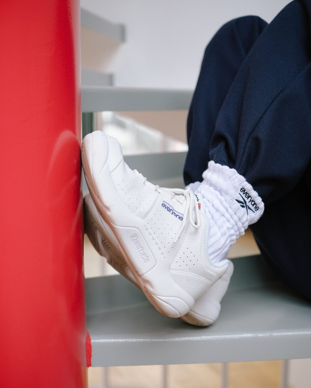 【2025年 3/22 発売】everyone × REEBOK CLASSIC DUNK 2.0 “White/Navy” (エブリワン リーボック クラシック デューク “ホワイト/ネイビー”)